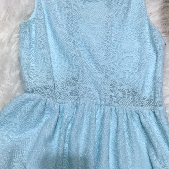 Blue Lace Dress - Picture 3 of 3